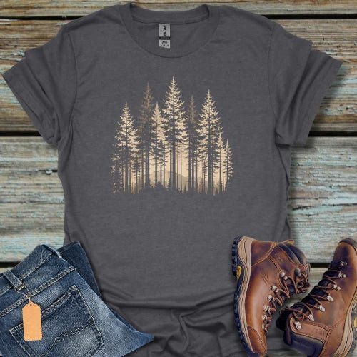 View Between the Trees T-Shirt - Beastly Banter