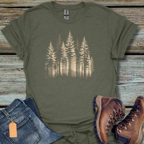 View Between the Trees T-Shirt - Beastly Banter