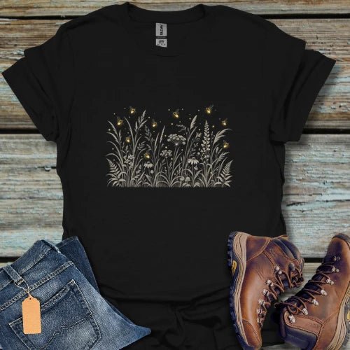 Wildflower Fireflies T-Shirt - Beastly Banter