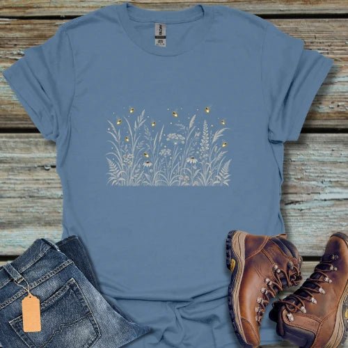 Wildflower Fireflies T-Shirt - Beastly Banter