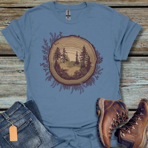 Woodland Tree Ring T-Shirt - Beastly Banter