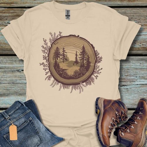 Woodland Tree Ring T-Shirt - Beastly Banter